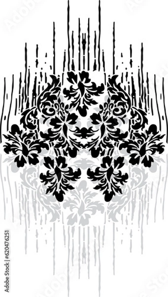 Obraz print pattern made of flowers