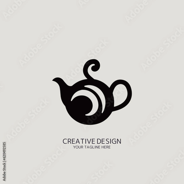 Obraz ティーポットのベクター画像