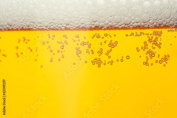 Obraz Beer bubbles