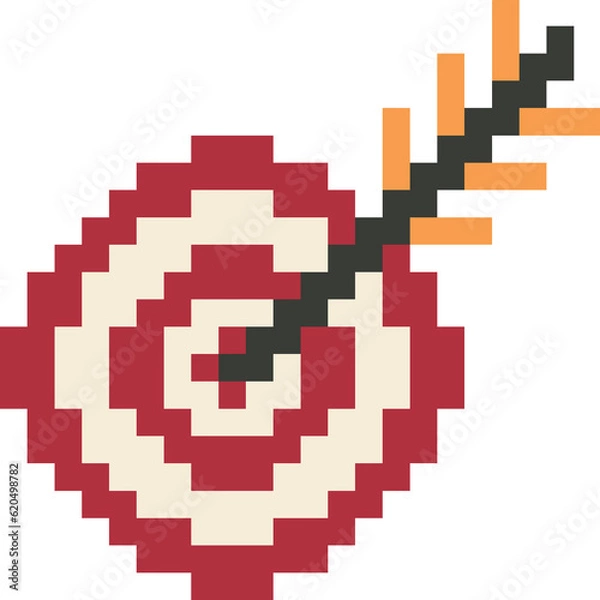 Fototapeta pixel target