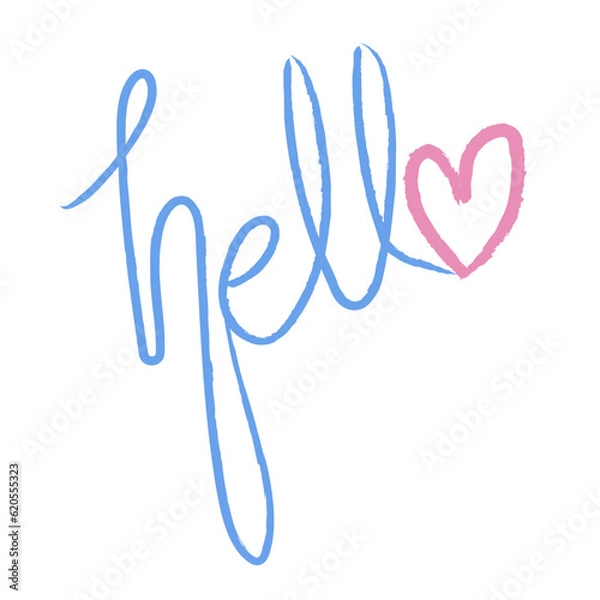Fototapeta hello