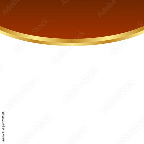 Obraz Gold Banner header