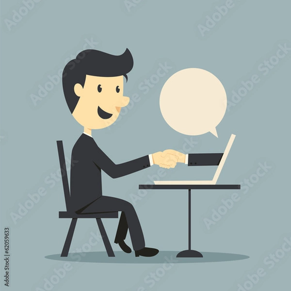 Obraz Online Business