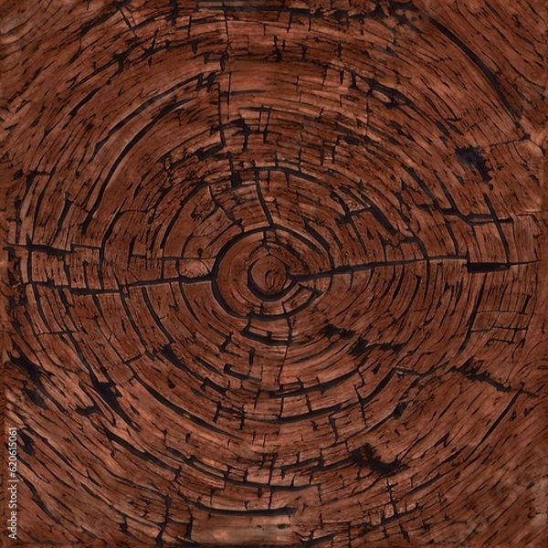 Obraz Cut Ring wood tree, 4k