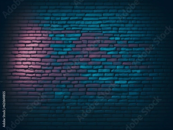 Obraz Abstract background with brick wall