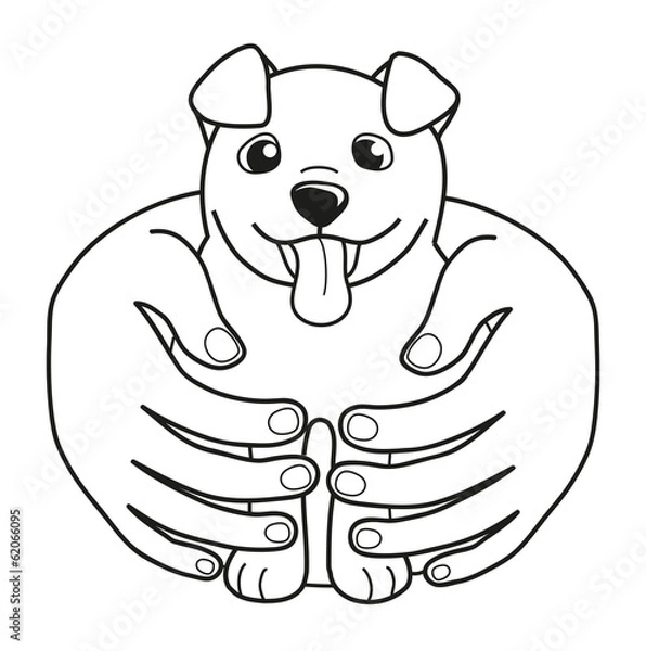 Obraz Сaring for animals