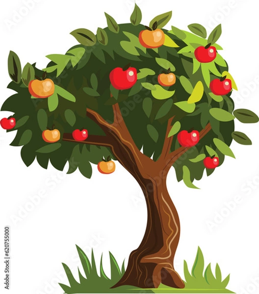 Obraz apple tree with apples