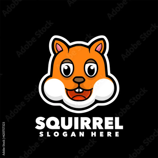 Fototapeta Cute squirrel 