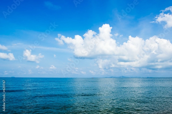 Obraz niebieskie morze