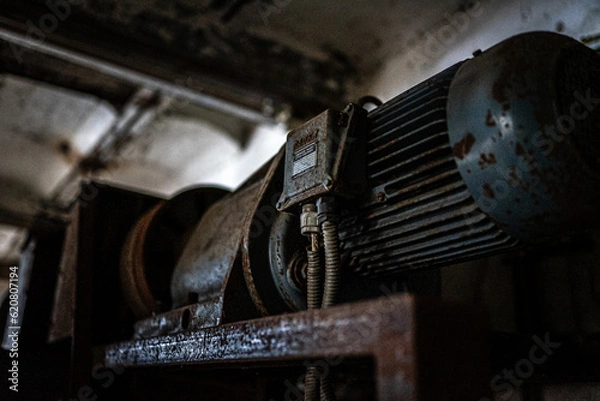 Fototapeta Alter Elektromotor 