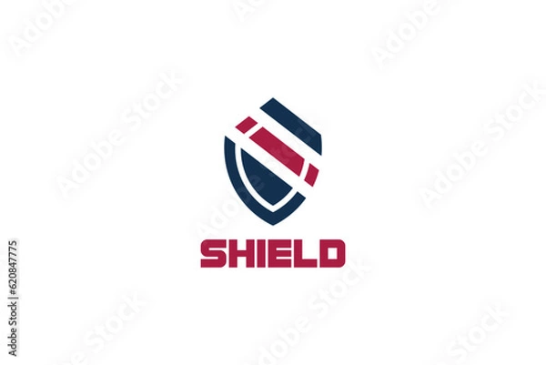 Obraz Security Logo Design - Shield Logo Design Template