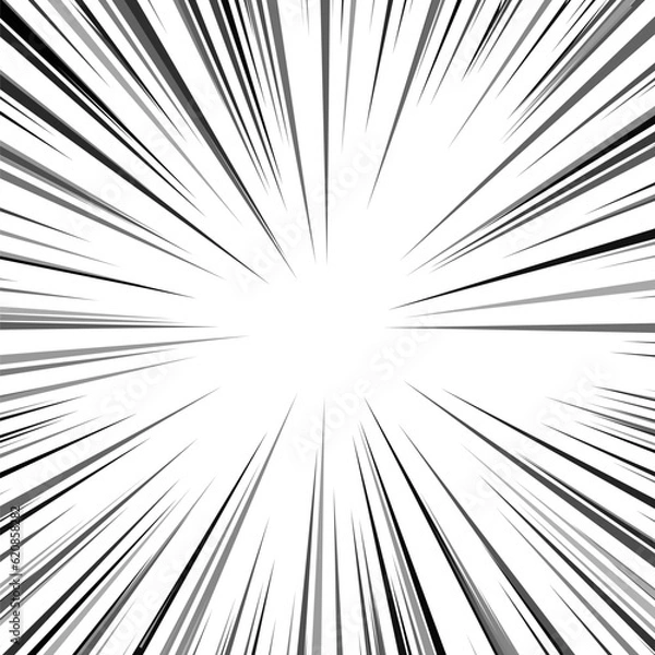 Fototapeta Tekstura wektora komiksu prędkości