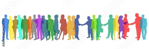 Obraz business color