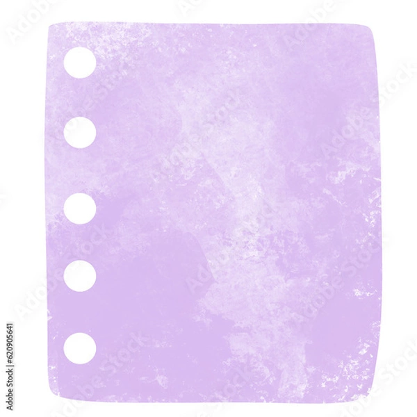 Obraz Notepad Purple Brush 