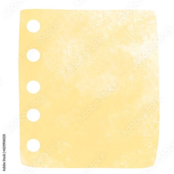 Fototapeta Notepad Yellow Brush 
