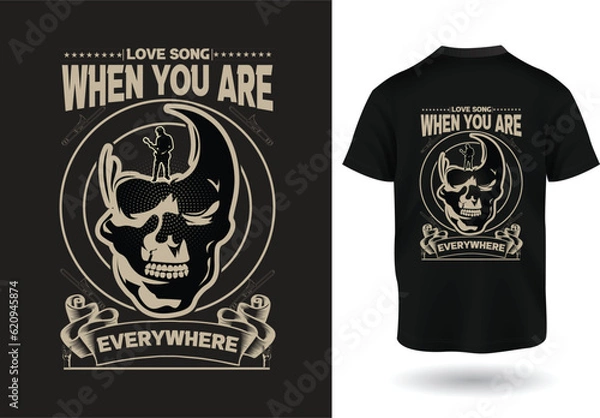 Obraz t shirt design concept