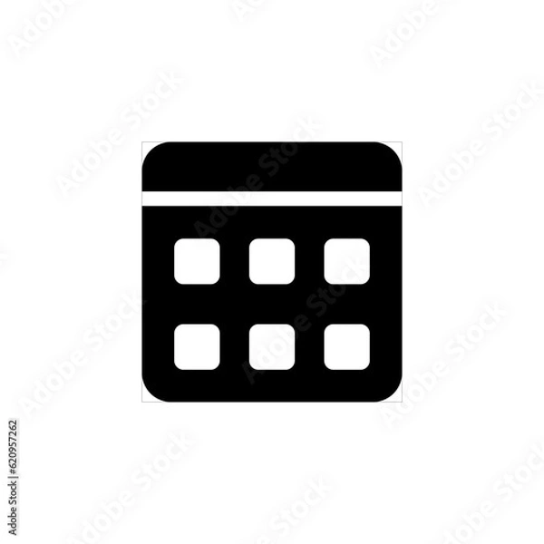 Obraz Calendar_black