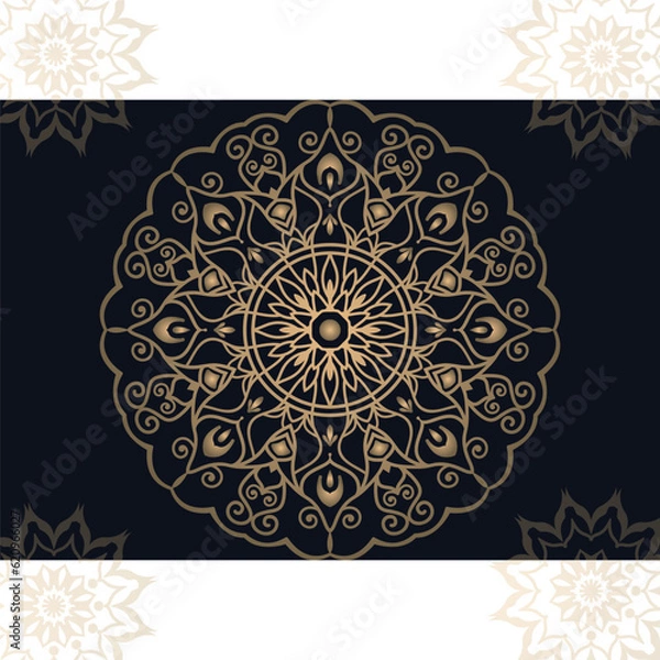 Obraz Luxury mandala design background premium vector