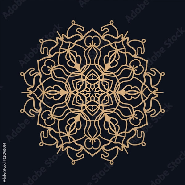 Obraz Luxury mandala design background premium vector