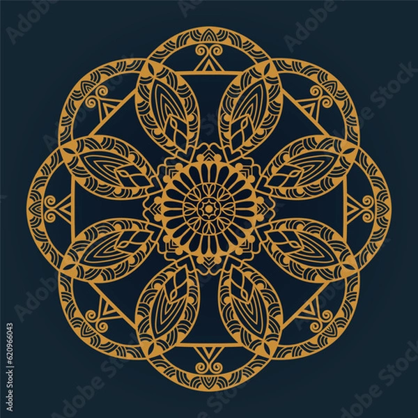Obraz Luxury mandala design background premium vector