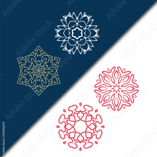 Obraz Luxury mandala design background premium vector
