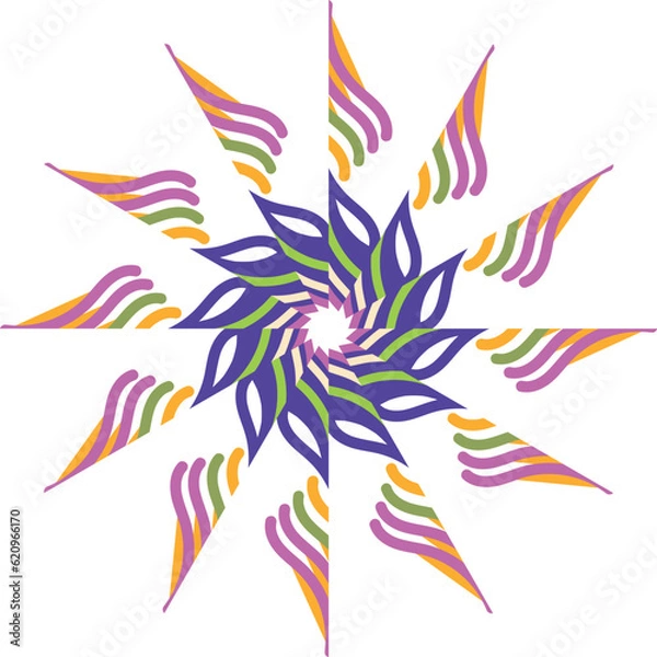 Obraz Luxury mandala design background premium vector