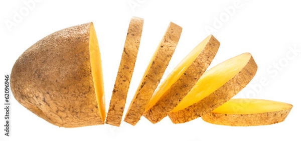 Obraz Sliced potato