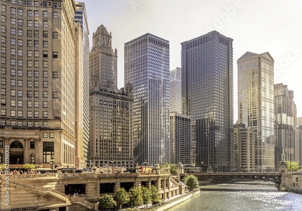 Obraz East Wacker Drive