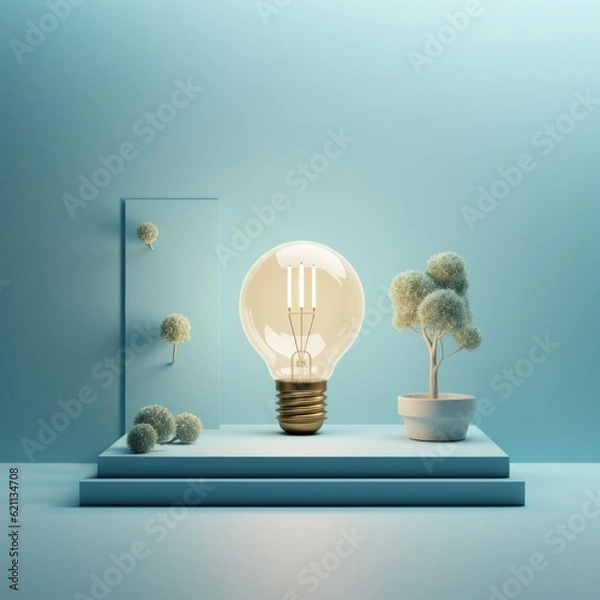 Fototapeta  bulb creative 