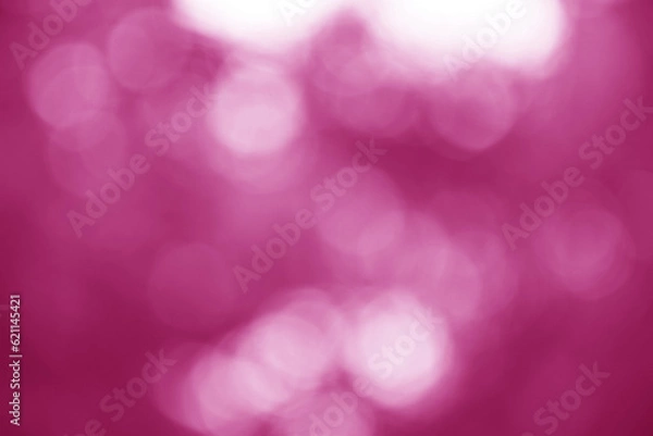 Fototapeta Cloudy pink and white blur background with glitter for rendering, pink or purple bokeh, blurry abstract background.