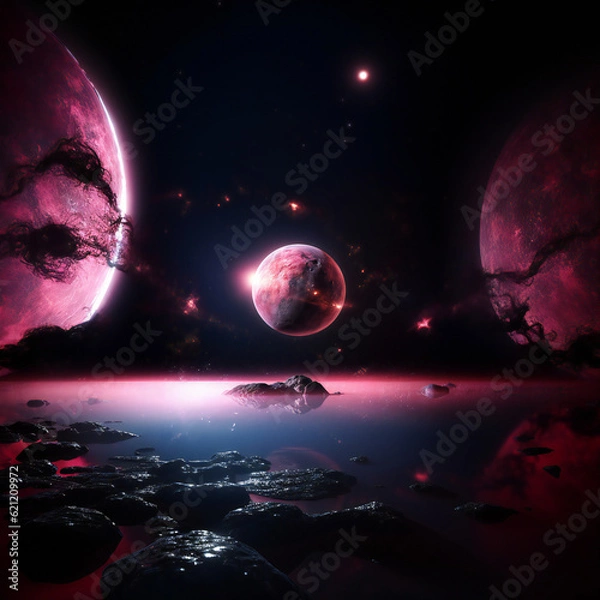 Fototapeta Sakura Moon