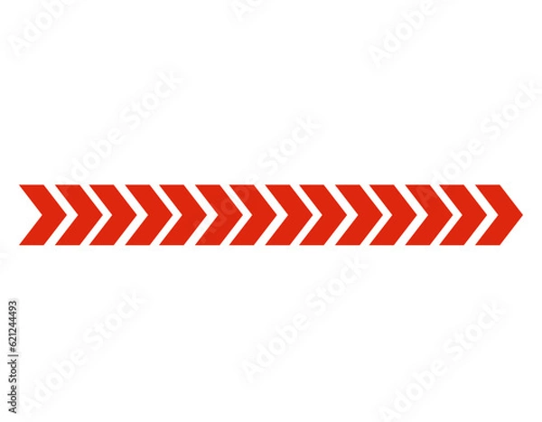 Fototapeta 連なった使いやすい矢印