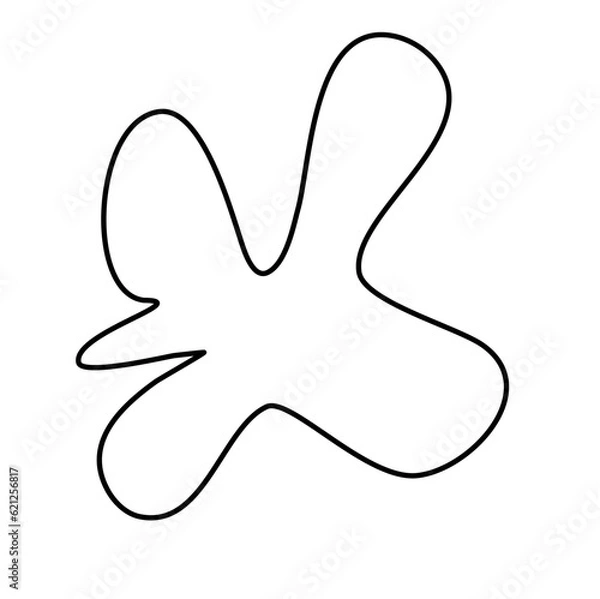 Fototapeta Splash Drop Blob Spot