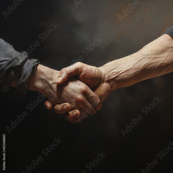 Fototapeta Handschlag