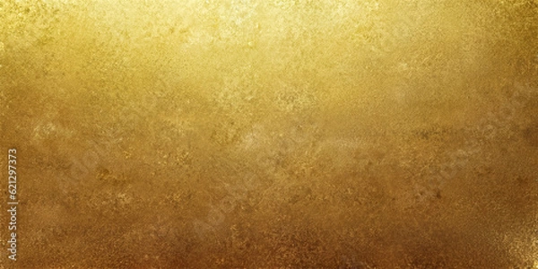 Obraz Gold foil texture background with highlights and uneven surface