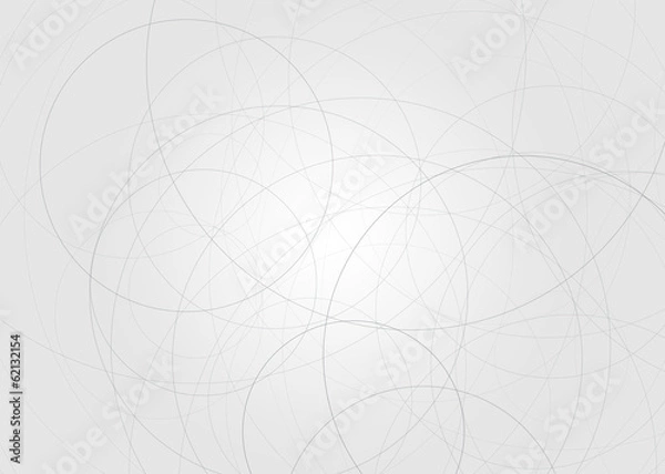 Fototapeta Gradient background with circles lines