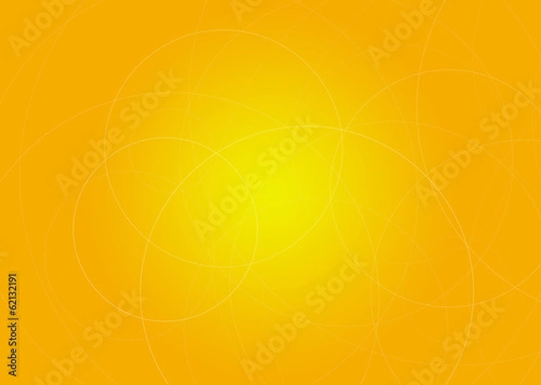 Fototapeta Gradient background with circles lines