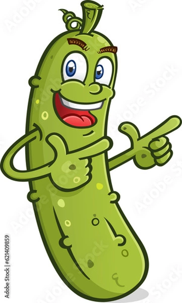 Obraz Pickle Cartoon