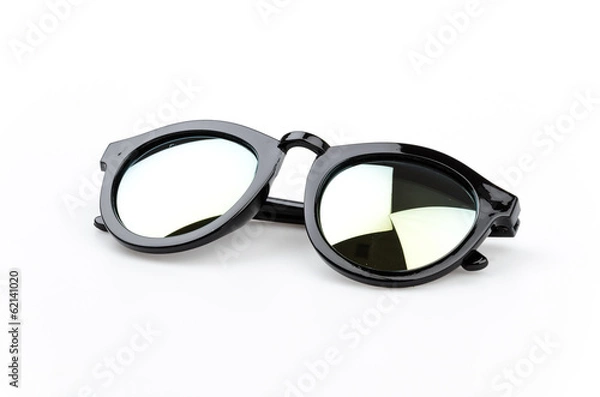 Obraz sunglasses isolated white background