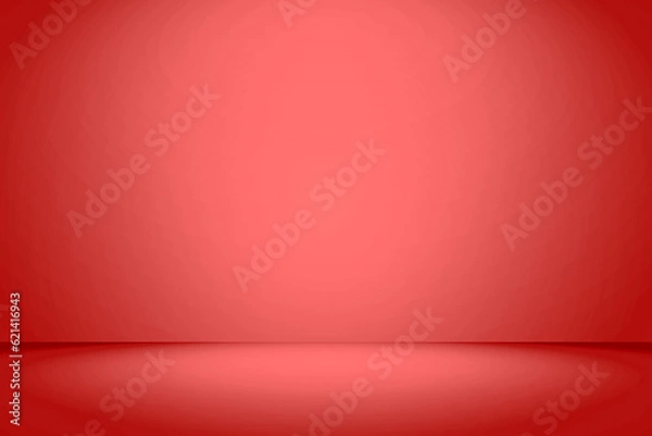 Fototapeta red background abstract illustration fresh color