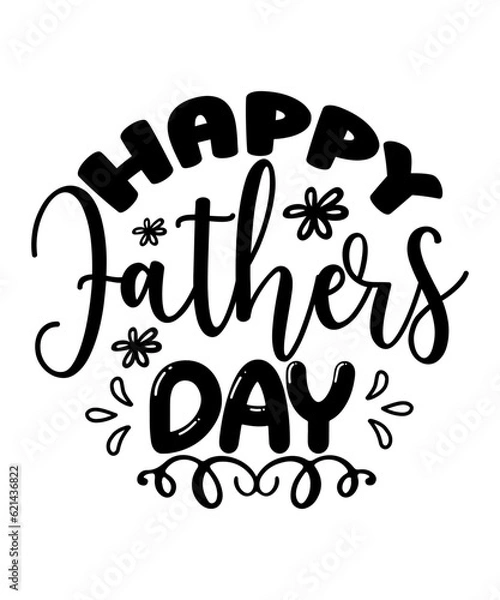 Fototapeta Father's svg bundle