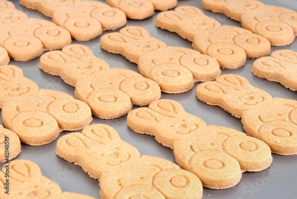 Fototapeta Homemade Easter gingerbread