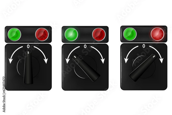 Obraz cam switch for control panel