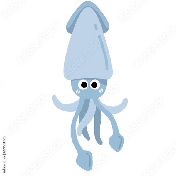 Fototapeta squid