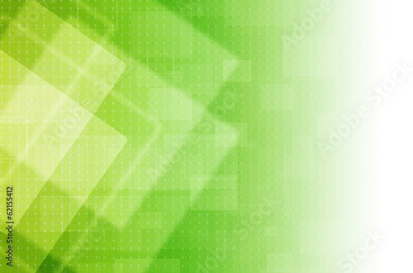 Fototapeta green technology abstract background.