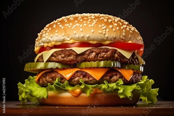 Fototapeta hamburger