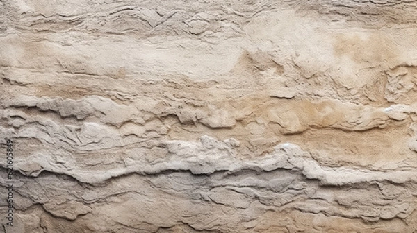 Obraz Detailed Texture of Limestone with Natural Patterns, Generative AI
