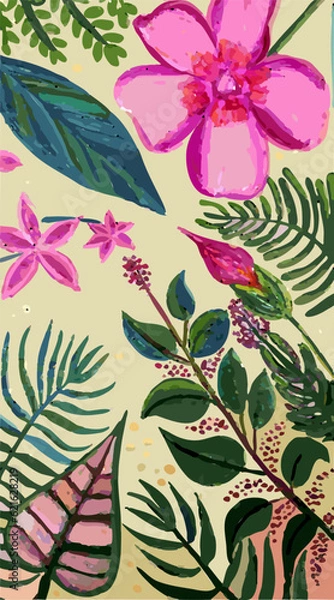 Obraz seamless floral pattern