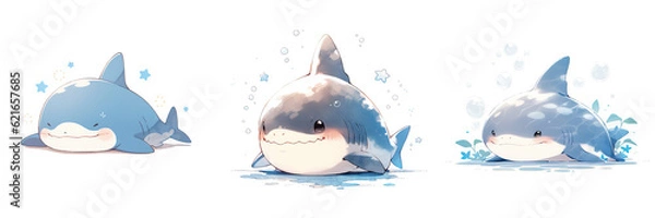 Obraz cute shark
