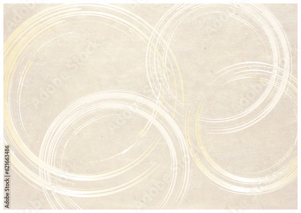 Fototapeta 和柄筆模様和紙背景